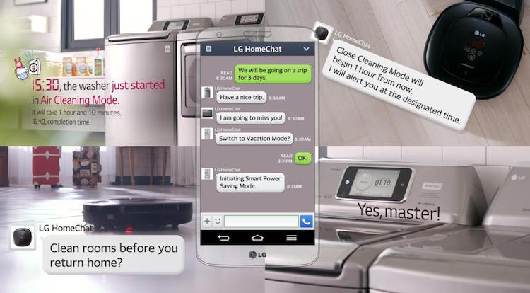 LG homechat sms sms homechat